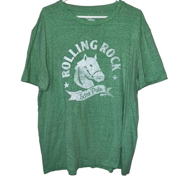 Rolling Rock Extra Pale Men’s Cotton Polyester T-shirt Size XL - Picture 1 of 3